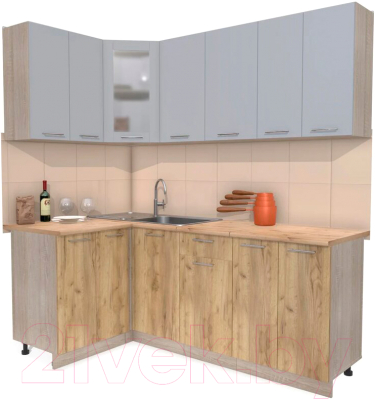 

Готовая кухня Интерлиния, Мила 12x20