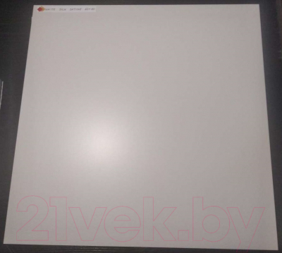 Плитка Netto Gres Silk White Satine (600x600)