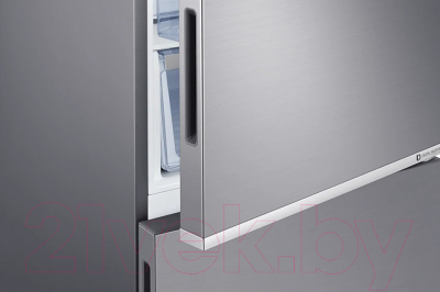 Холодильник с морозильником Samsung RB30N4020S8/WT