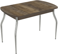 Обеденный стол ВВР Пластиковый 110x70 (трансильвания/подстолье изогнутое) - 