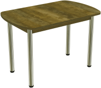 Обеденный стол ВВР Пластиковый 110x70 (трансильвания/подстолье прямое ваниль) - 
