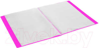 Папка для бумаг Brauberg Neon / 227454 (розовый)