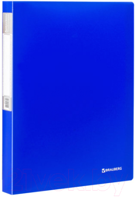 Папка для бумаг Brauberg Neon / 227455 (синий)