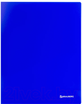Папка для бумаг Brauberg Neon / 227455 (синий)