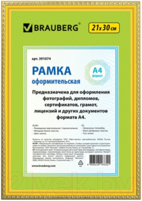 

Рамка Brauberg, HIT5 / 391074