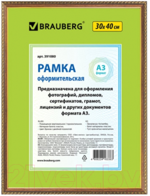 

Рамка Brauberg, HIT5 / 391080