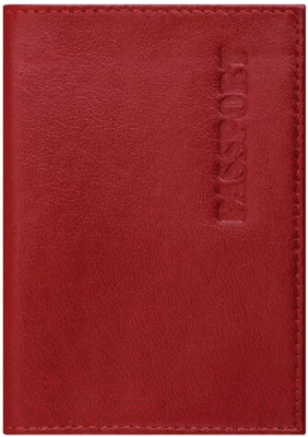 Обложка на паспорт Brauberg Passport / 237178 (красный)