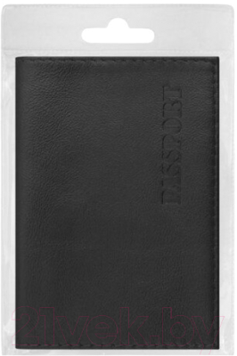 Обложка на паспорт Brauberg Passport / 237179 (черный)