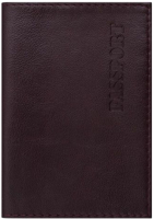 Обложка на паспорт Brauberg Virginia / 237187 (бордовый) - 