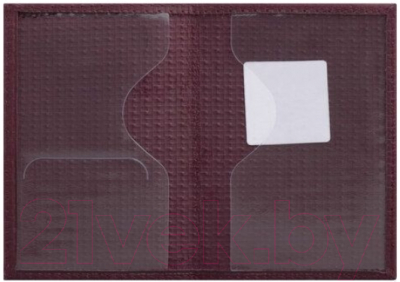 Обложка на паспорт Brauberg Passport / 237195 (бордовый)