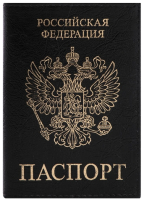 Обложка на паспорт Staff Profit / 237191 (черный) - 