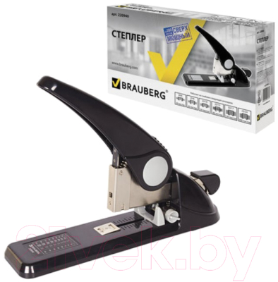 Степлер Brauberg Heavy Duty GT / 220940 (черный)