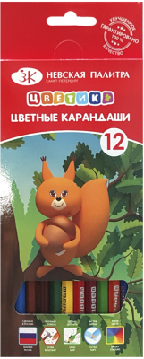 

Набор цветных карандашей Цветик, Ассорти, 37411401