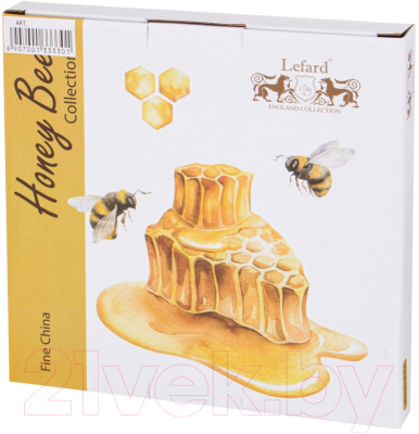 Тарелка столовая обеденная Lefard Honey Bee / 133-328