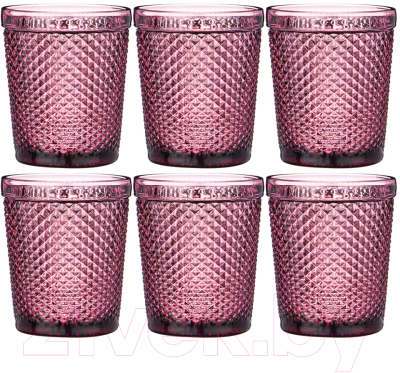 Набор стаканов Lefard Muza Color Гранат / 781-162 (6шт)