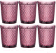 Набор стаканов Lefard Muza Color Гранат / 781-162 (6шт) - 