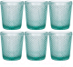 Набор стаканов Lefard Muza Color Гранат / 781-219 (6шт) - 