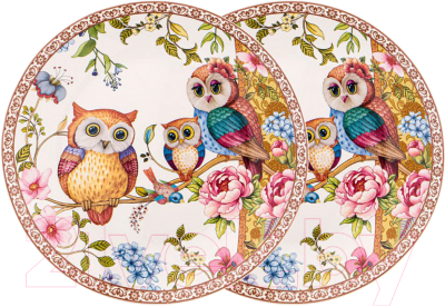 

Набор тарелок Lefard, Owls Family / 104-788