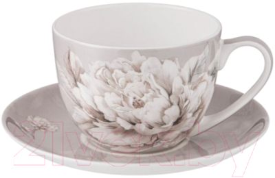 

Чашка с блюдцем Lefard, White Flower / 415-2136
