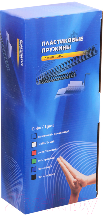 Пружины для переплета Office Kit 8мм / BP2152 (100шт, прозрачный)