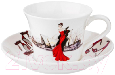

Чашка с блюдцем Lefard, Fashion Queen / 359-586