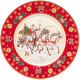 Миниатюра изображения товара Тарелка столовая обеденная Lefard Тройка / 85-1709 (красный)