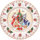 Тарелка столовая обеденная Lefard Дед Мороз и Снегурочка / 85-1712 - 