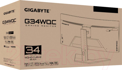 Монитор Gigabyte G34WQC