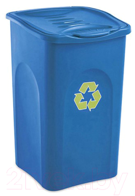 Контейнер для мусора Stefanplast 70603 (голубой)