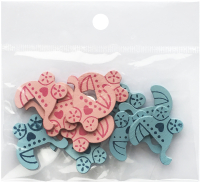 

Набор фишек для декорирования, Коляска / 2712