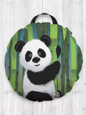 Подушка декоративная JoyArty Счастливая панда / dsfr_9551