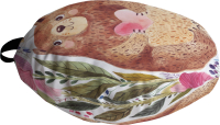 Подушка декоративная JoyArty Добрый медведь в цветах / dsfr_14555 - 