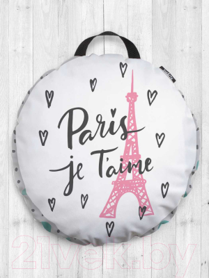 Подушка декоративная JoyArty Французская влюбленность / dsfr_10512