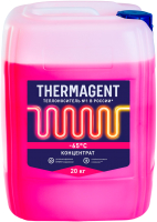 Теплоноситель для систем отопления Thermagent -65°C (20л, красный) - 