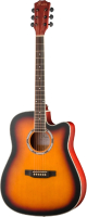 Акустическая гитара Foix FFG-2041C-SB - 