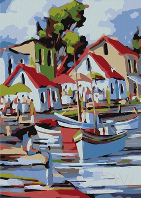 

Картина по номерам Артвентура, Причал / MINIA40180