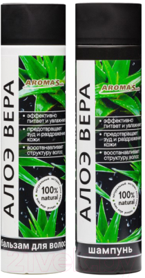 

Набор косметики для волос Aroma Saules, Алоэ Вера шампунь 250мл+бальзам 250мл