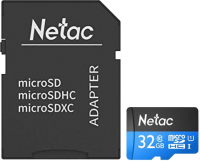 Карта памяти Netac P500 Standard 32GB (NT02P500STN-032G-R) - 