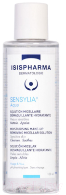 Мицеллярная вода Isis Pharma Sensylia Aqua Увлажняющая Для чувствительной и обезвоженной кожи (100мл)