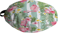 Подушка декоративная JoyArty Фламинго с цветами / dsfr_14665 - 