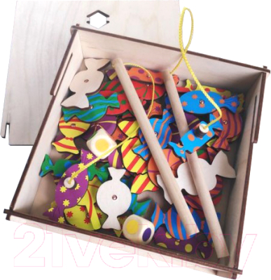 

Развивающая игра ToySib, Рыбалка магнитная Сладости / TS-3005