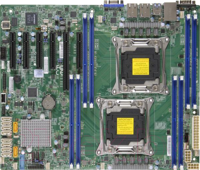 

Материнская плата Supermicro, MBD-X10DRL-C-O Dual
