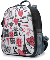 Школьный рюкзак Galanteya 1420 / 1с1288к45 (темно-серый) - 