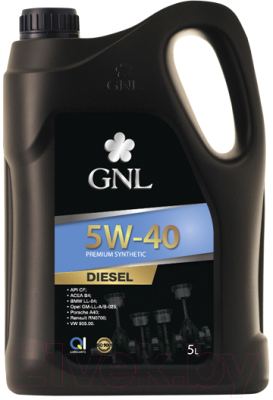 

Моторное масло GNL, Premium Synthetic Diesel 5W40