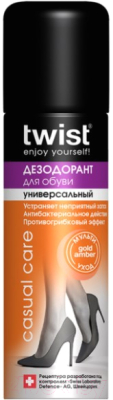 

Дезодорант для обуви Twist, Fashion