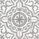 Плитка Cersanit Siena Узоры Рельеф A16010 (420x420, белый) - 