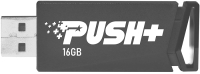 

Usb flash накопитель Patriot, Glyde 16GB Black (PSF16GPSHB32U)