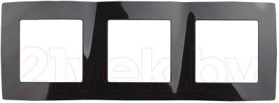 Рамка для выключателя ЭРА 12-5003-06 / Б0014766 (черный)