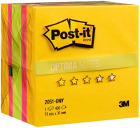 Блок для записей Post-it Optima. Лето / 2051-ONY (400л, ассорти) - 