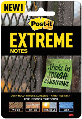 

Бумага для заметок Post-it, Extreme / EXT33M-3-UKSP